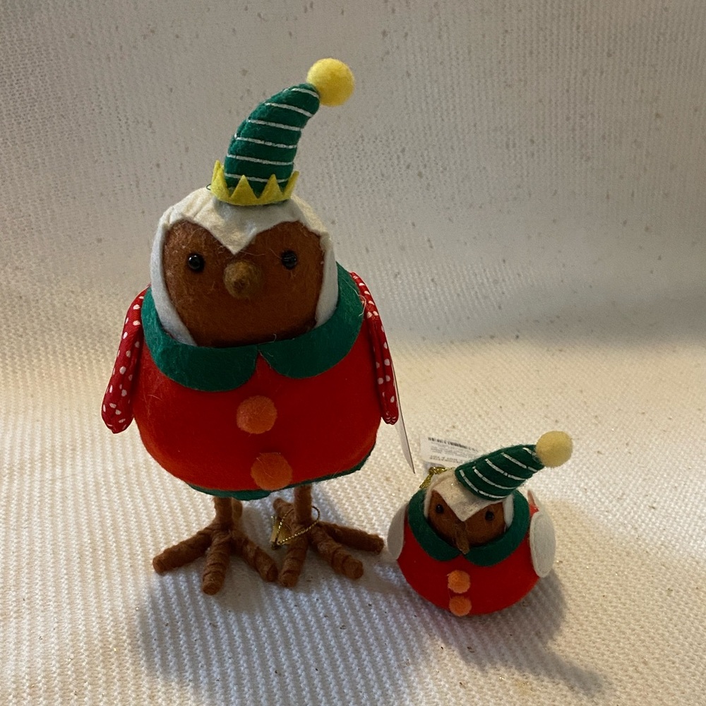 Target Wondershop bird and bird ornament